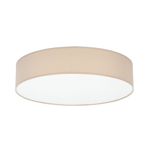 RONDO BEŻOWE Lampa sufitowa 4 PŁ 600 4433 TK Lighting Biały Beżowy, Biały