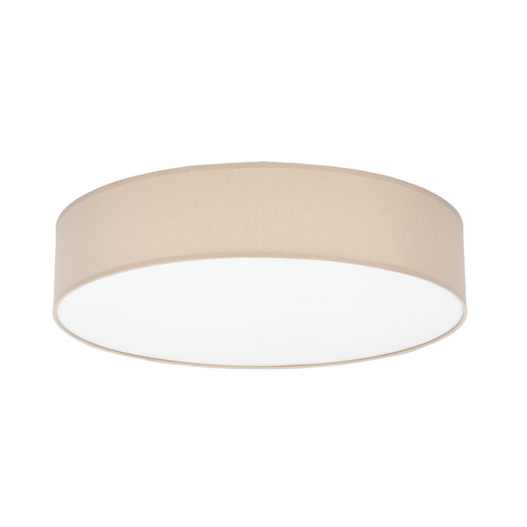 RONDO BEŻOWE Lampa sufitowa 4 PŁ 600 4433 TK Lighting Biały Beżowy, Biały