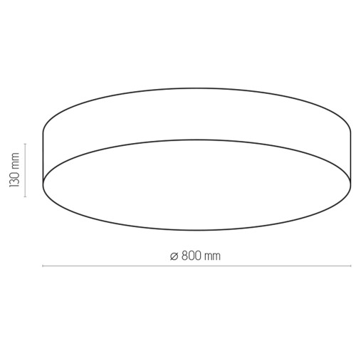 RONDO BEŻOWE Lampa sufitowa 6 PŁ 780 4436 TK Lighting Biały Beżowy, Biały