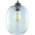 ELIO Lampa wisząca 1 PŁ NIEBIESKA 3182 TK Lighting Czarny Niebieski