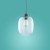 ELIO Lampa wisząca 1 PŁ NIEBIESKA 3182 TK Lighting Czarny Niebieski