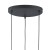 MARCO BROWN Lampa wisząca 3 PŁ Koło 3175 TK Lighting Złoty, Czarny Transparentny, Bursztynowy, Brązowy
