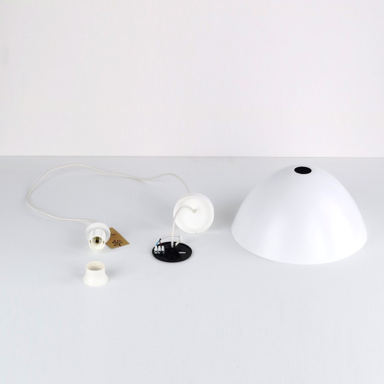 FARO WHITE Lampa wisząca 1 340 3192 TK Lighting Biały Biały