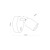 TOP WHITE Kinkiet 1 4411 TK Lighting Biały Biały