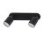 TOP BLACK Lampa sufitowa 2 4416 TK Lighting Czarny Czarny