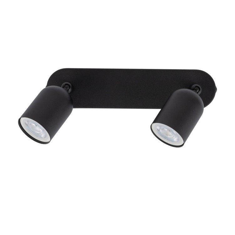 TOP BLACK Lampa sufitowa 2 4416 TK Lighting Czarny Czarny