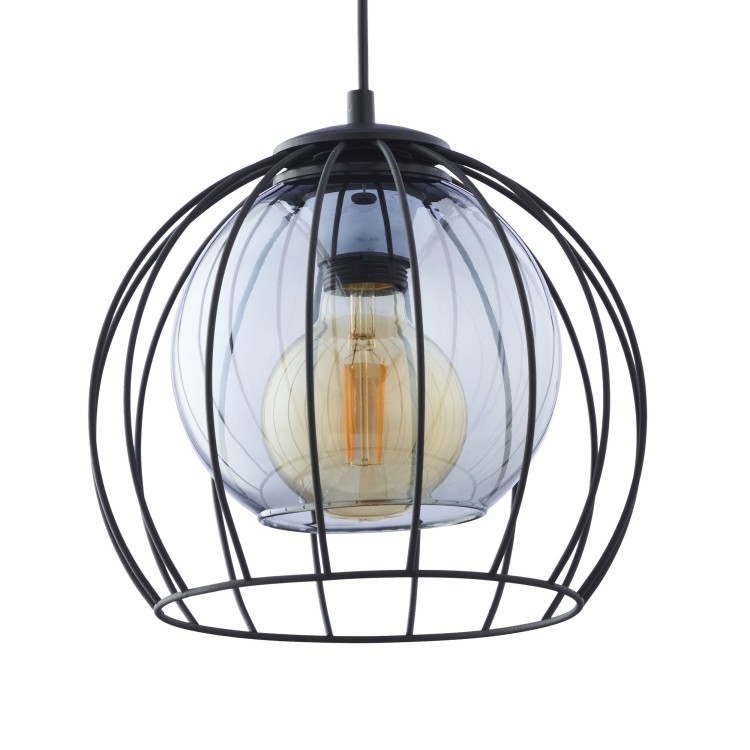 UNIVERSO BLACK 260 Lampa wisząca 1 3154 TK Lighting Czarny Grafitowy, Czarny