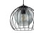 UNIVERSO BLACK 260 Lampa wisząca 1 3154 TK Lighting Czarny Grafitowy, Czarny