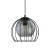 UNIVERSO BLACK 260 Lampa wisząca 1 3154 TK Lighting Czarny Grafitowy, Czarny