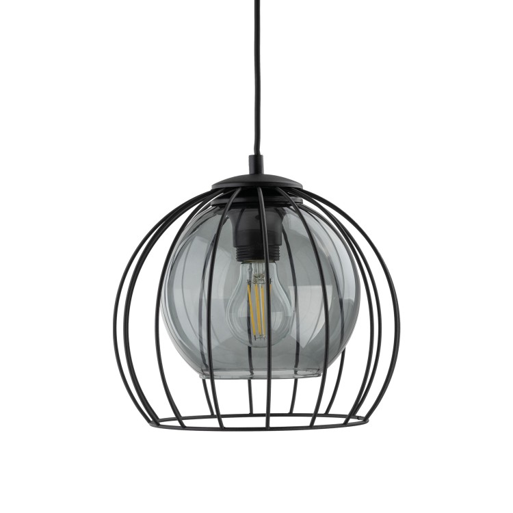 UNIVERSO BLACK 260 Lampa wisząca 1 3154 TK Lighting Czarny Grafitowy, Czarny