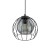 UNIVERSO BLACK 260 Lampa wisząca 1 3154 TK Lighting Czarny Grafitowy, Czarny