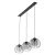 UNIVERSO BLACK Lampa wisząca 3 PŁ 4483 TK Lighting Czarny Grafitowy, Czarny