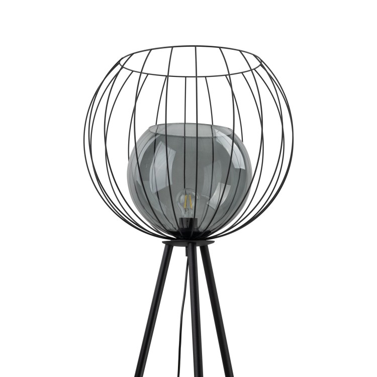 UNIVERSO Lampa podłogowa 1 5057 TK Lighting Czarny Grafitowy, Czarny
