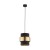 CALISTO Lampa wisząca 1 PŁ 4377 TK Lighting Czarny Złoty, Czarny
