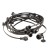 GIRLANDA MODO 12 X E27 IP44 4390 TK Lighting Czarny