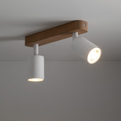 TOP WOOD WHITE 2 3295 TK Lighting Biały, Sosna