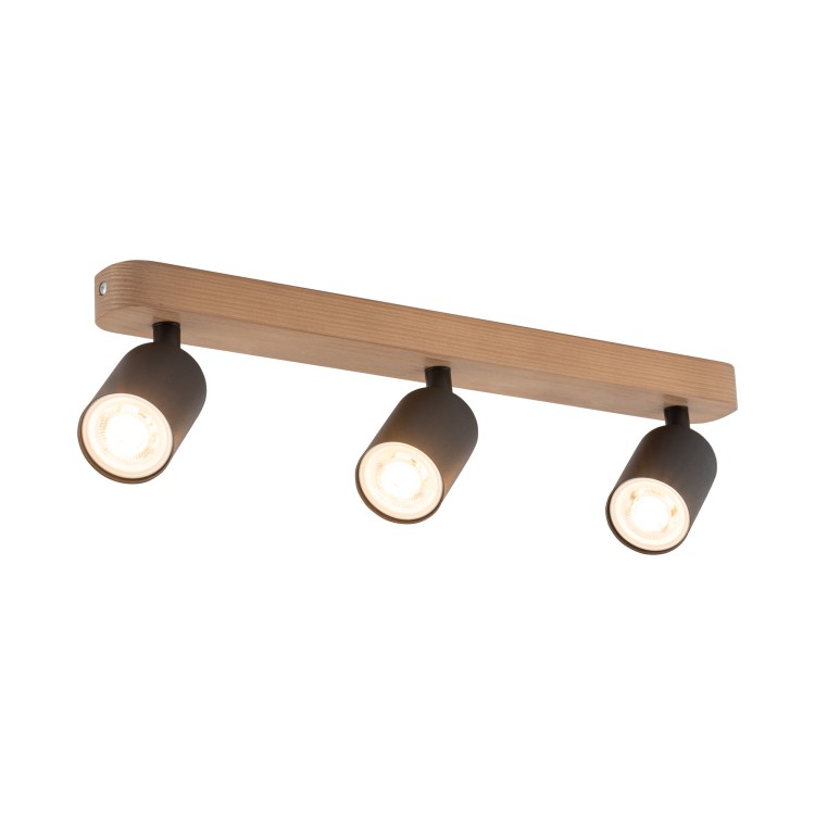 TOP WOOD BLACK 3 3292 TK Lighting Sosna, Czarny