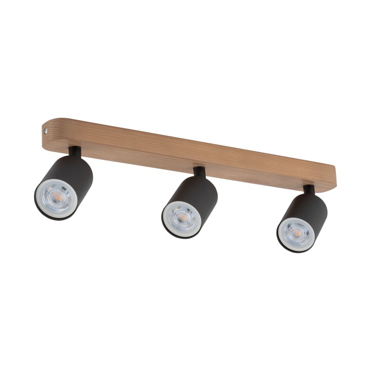 TOP WOOD BLACK 3 3292 TK Lighting Sosna, Czarny