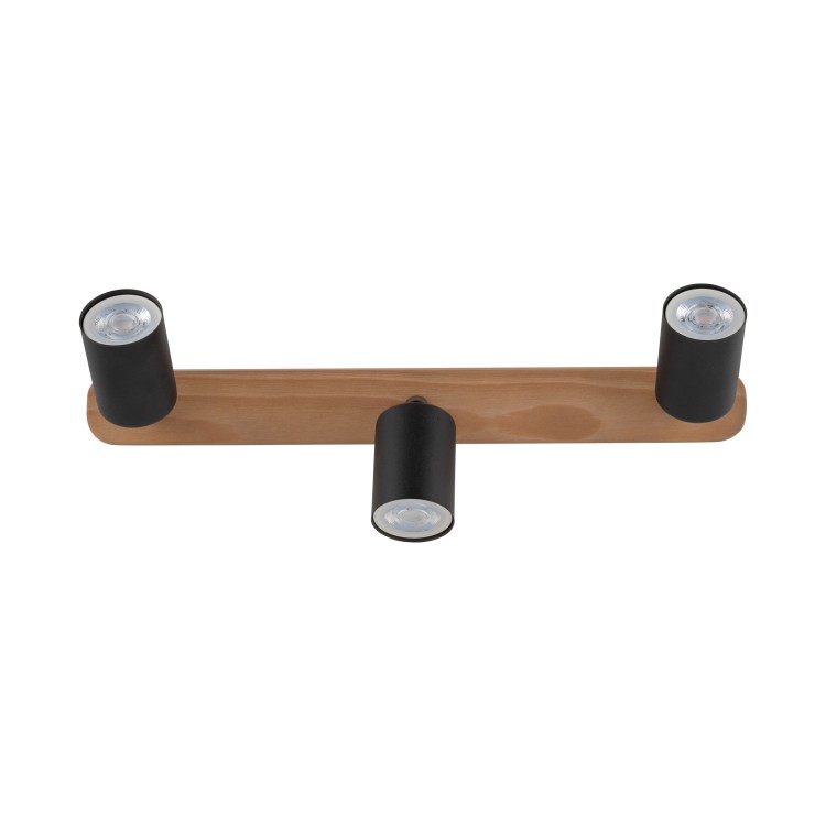 TOP WOOD BLACK 2 3291 TK Lighting Sosna, Czarny