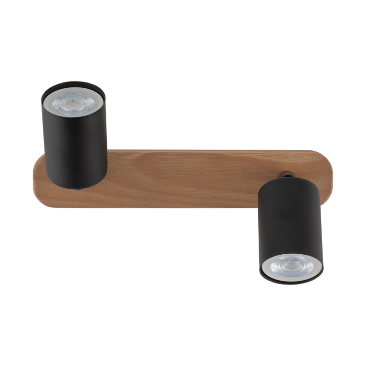 TOP WOOD BLACK 2 3291 TK Lighting Sosna, Czarny