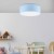 RONDO KIDS BLUE Lampa sufitowa 4 PŁ 3229 TK Lighting Biały Niebieski, Biały