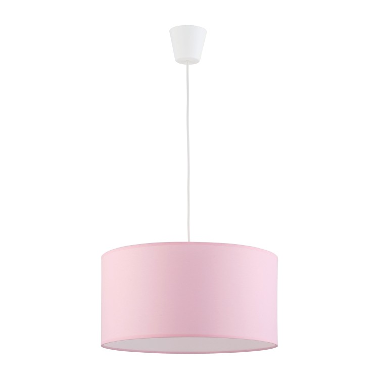 RONDO KIDS PINK Lampa wisząca 1 PŁ 3231 TK Lighting Biały Różowy