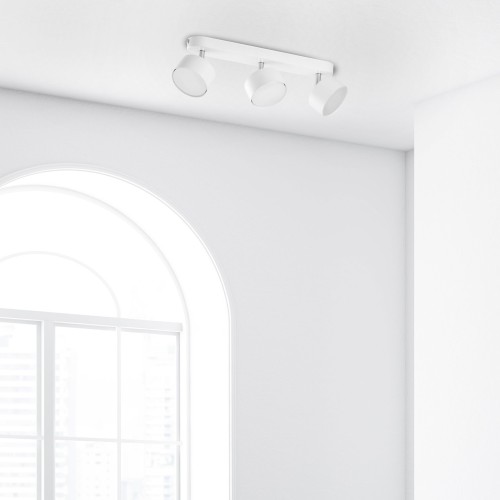 CLARK WHITE Lampa sufitowa 3 3396 TK Lighting Biały Biały
