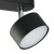 CLARK BLACK Lampa sufitowa 2 3403 TK Lighting Czarny Czarny