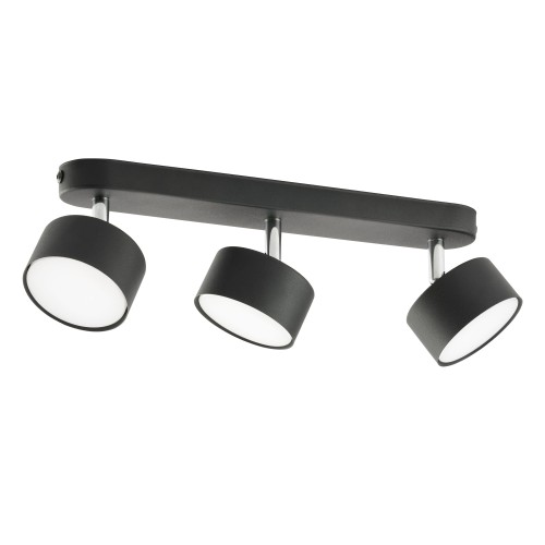 CLARK BLACK Lampa sufitowa 3 3404 TK Lighting Czarny Czarny