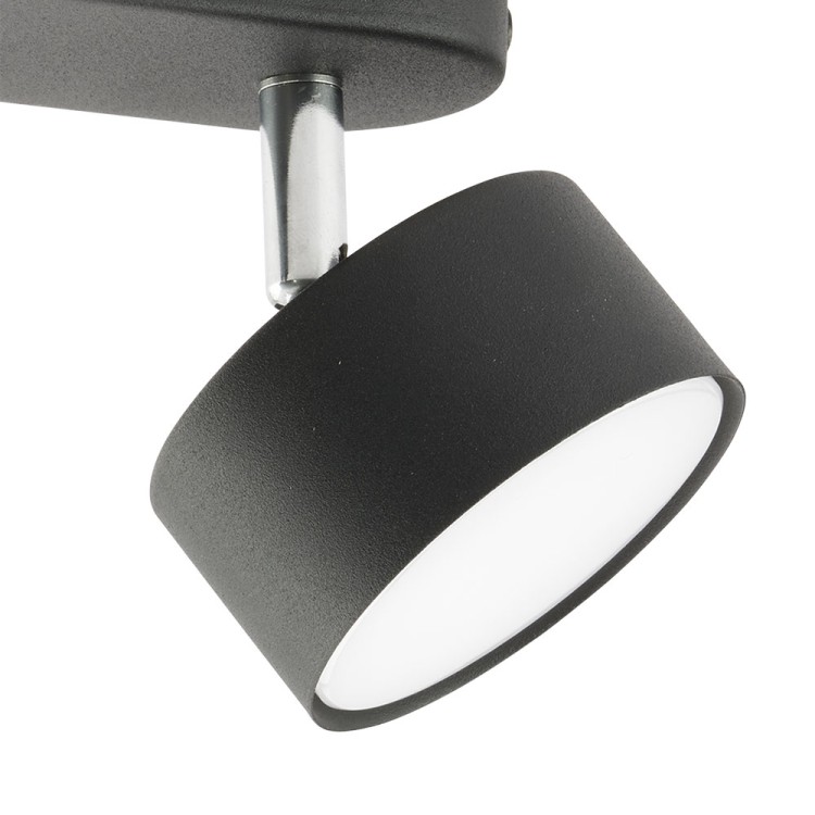 CLARK BLACK Lampa sufitowa 3 3404 TK Lighting Czarny Czarny