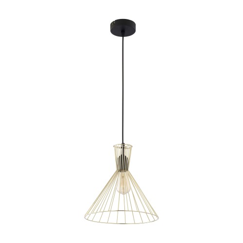 SAHARA Lampa wisząca 1 300 3350 TK Lighting Złoty, Czarny Złoty