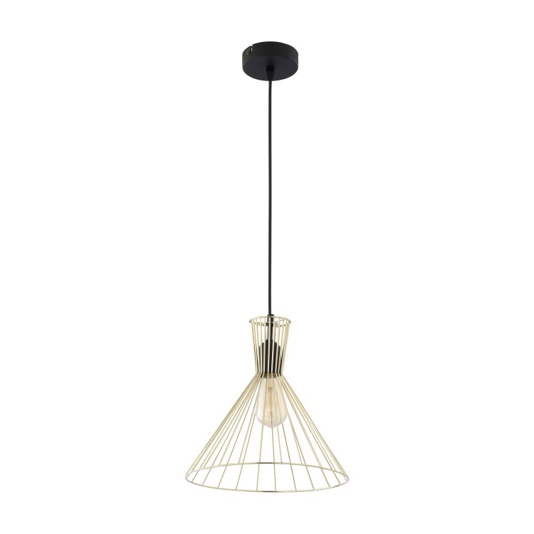 SAHARA Lampa wisząca 1 300 3350 TK Lighting Złoty, Czarny Złoty