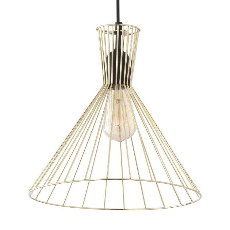 SAHARA Lampa wisząca 1 300 3350 TK Lighting Złoty, Czarny Złoty