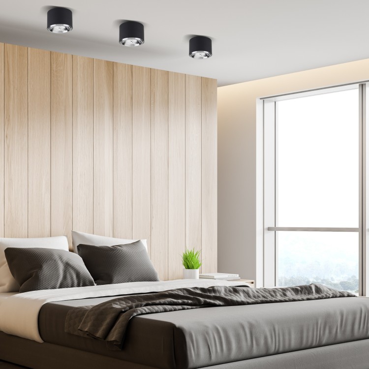 MORIS BLACK Lampa sufitowa 1 PŁ 3366 TK Lighting Czarny