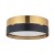 HILTON BLACK/GOLD Lampa sufitowa 4 450 4180 TK Lighting Biały Złoty, Czarny