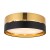 HILTON BLACK/GOLD Lampa sufitowa 4 450 4180 TK Lighting Biały Złoty, Czarny