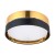HILTON BLACK/GOLD Lampa sufitowa 4 450 4180 TK Lighting Biały Złoty, Czarny