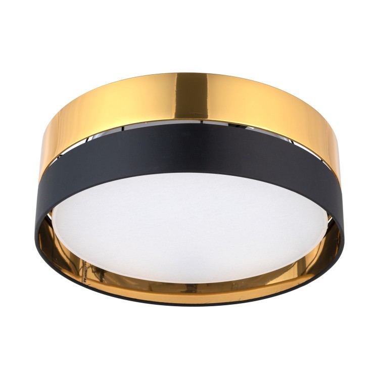 HILTON BLACK/GOLD Lampa sufitowa 4 450 4180 TK Lighting Biały Złoty, Czarny