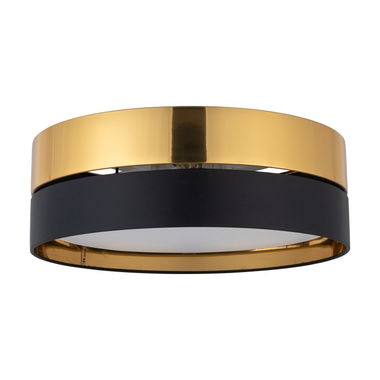 HILTON BLACK/GOLD Lampa sufitowa 4 450 4180 TK Lighting Biały Złoty, Czarny