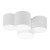 MONA WHITE Lampa sufitowa 4 PŁ 3442 TK Lighting Biały Biały
