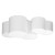 MONA WHITE Lampa sufitowa 5 PŁ 3443 TK Lighting Biały Biały