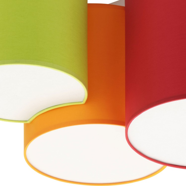 MONA KIDS Lampa sufitowa 5 PŁ 3277 TK Lighting Biały Multikolor