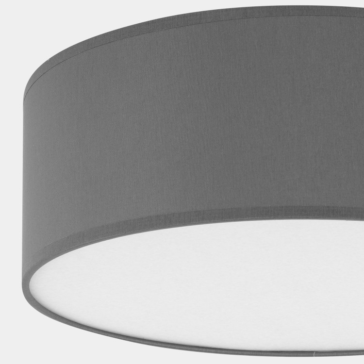 RONDO GRAPHITE Lampa sufitowa 4 450 1087 TK Lighting Biały Grafitowy, Biały