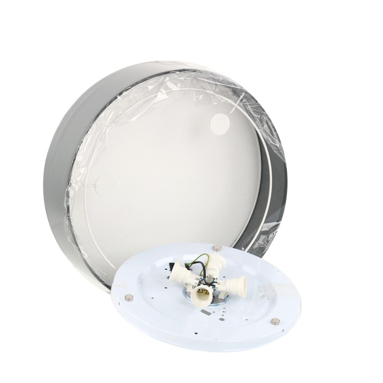 RONDO GRAPHITE Lampa sufitowa 4 450 1087 TK Lighting Biały Grafitowy, Biały