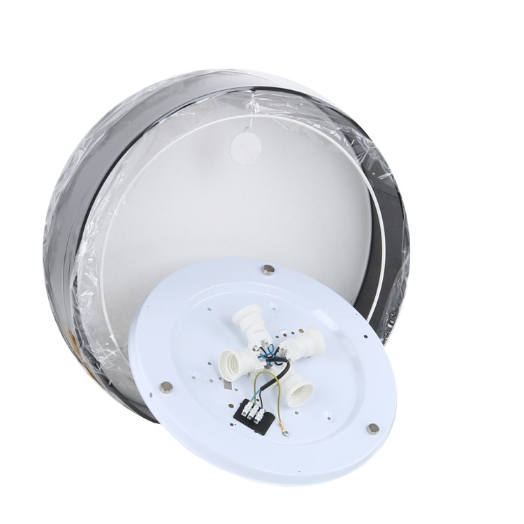 RONDO BLACK Lampa sufitowa 4 450 1088 TK Lighting Biały Czarny, Biały