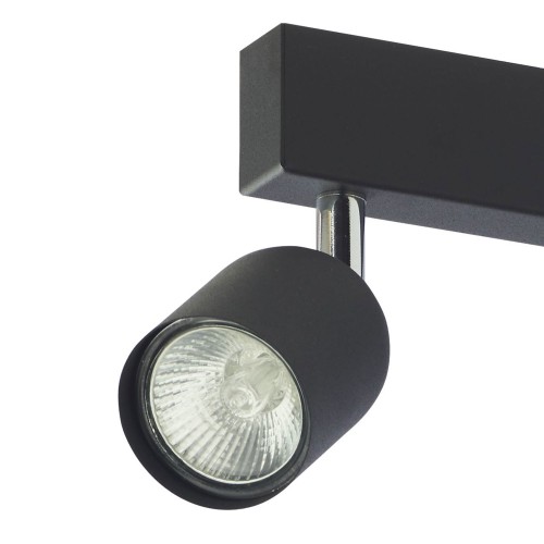 TOP BLACK Lampa sufitowa 4 PŁ 1009 TK Lighting Czarny