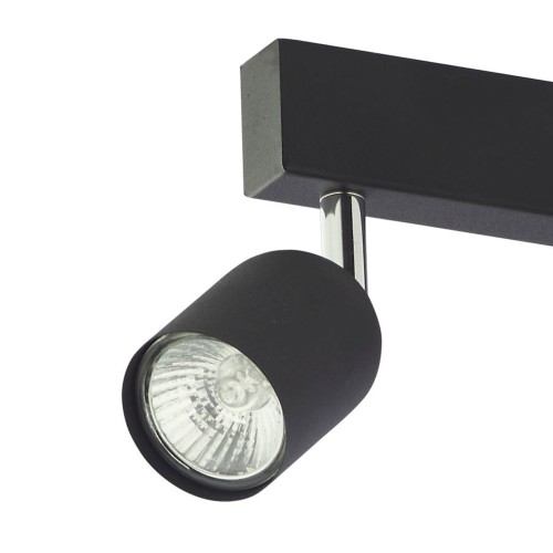 TOP BLACK Lampa sufitowa 6 1019 TK Lighting Czarny Czarny