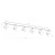 TOP BLACK Lampa sufitowa 6 1019 TK Lighting Czarny Czarny