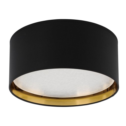BILBAO BLACK/GOLD Lampa sufitowa 4 450 3376 TK Lighting Biały Złoty, Czarny, Biały