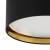 BILBAO BLACK/GOLD Lampa sufitowa 4 450 3376 TK Lighting Biały Złoty, Czarny, Biały